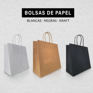 BOLSAS DE PAPEL SIN LOGO